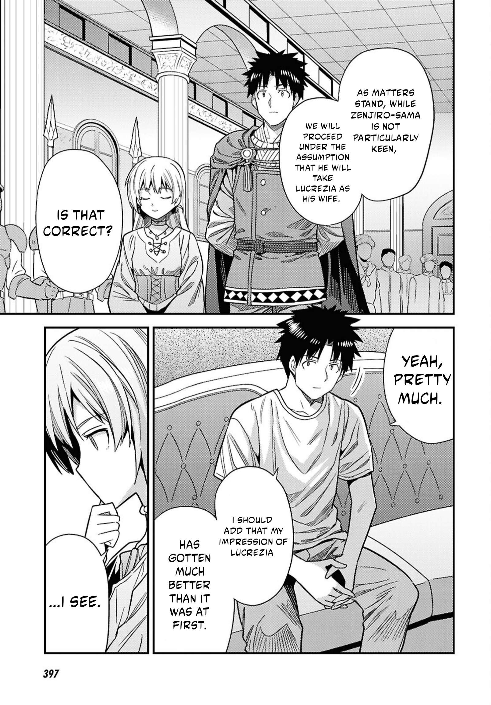 Risou no Himo Seikatsu Chapter 110 - page 12